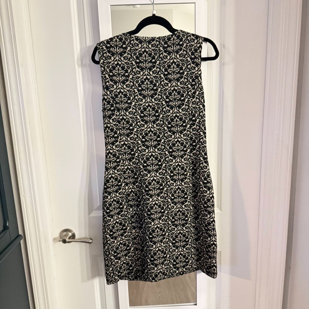 Love Moschino Black & Ivory Damask Sleeveless Dress - Picture 5 of 5